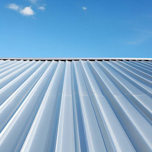 a standing seam metal roof
